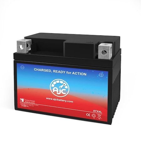 Bsc Preferred Hyosung Motors XL 90 Stinger 89CC ATV Replacement Battery 2002 AJC-PS-ATX4L-526491